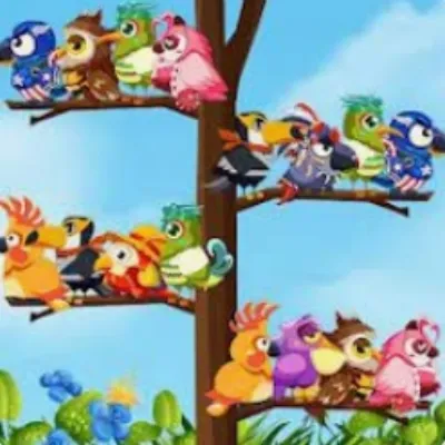 Bird Sort Main - 免费在线游戏