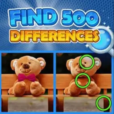 Find 500 Difference - 免费在线游戏