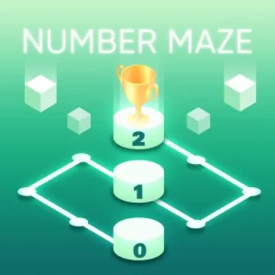 number maze - 免费在线游戏