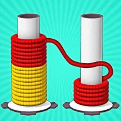 Rope Color Sort 3d - 免费在线游戏